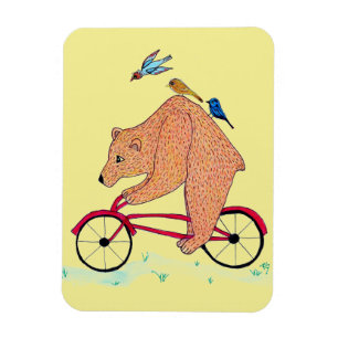 Íman Urso no ímã da bicicleta