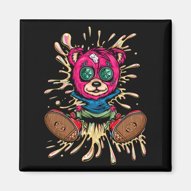 Íman Urso No Mel (Frente)