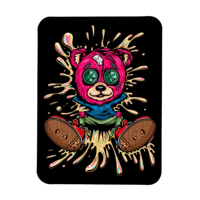Íman Urso No Mel (Vertical)