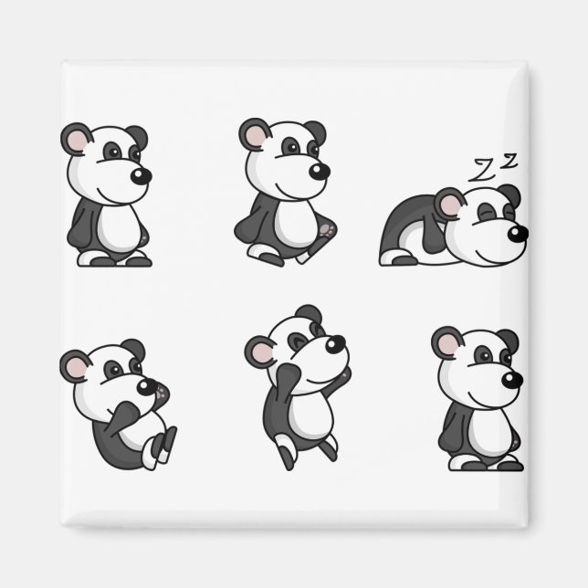 Íman Urso Panda (Frente)