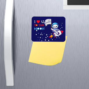 Íman Urso Panda astronauta espacial foguete lindas cria