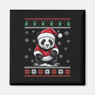 Íman Urso Panda Natal Feio Natal Para Adultos Crianças
