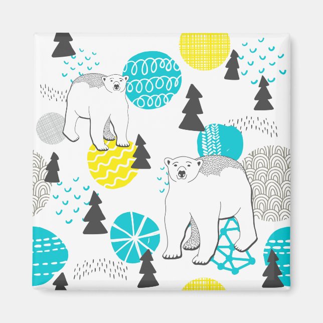 Íman Urso polar (Frente)