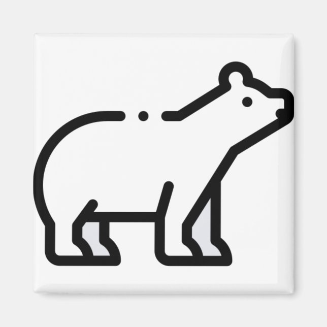 Íman Urso polar (Frente)