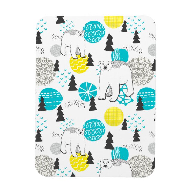 Íman Urso polar (Vertical)