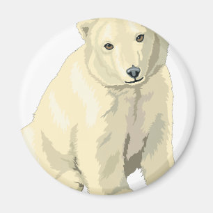 Íman Urso Polar Fofo