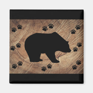 Íman Urso Preto E Tubarão