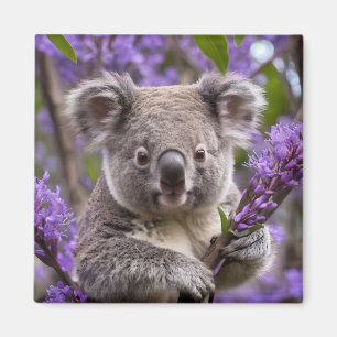 Íman Urso Purple Jacaranda Koala