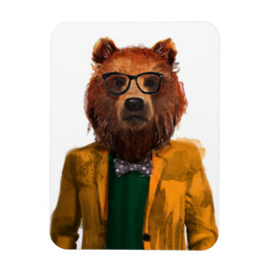 Íman Urso vestido melhor