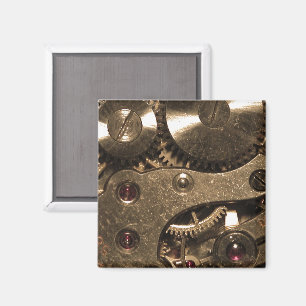 Íman Ursos de Relógio de Metal Steampunk
