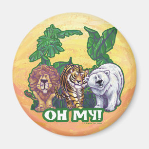 Íman Ursos do tigre dos leões oh meus
