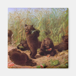 Íman Ursos no Sistema de Melancia (por W.H. Beard)