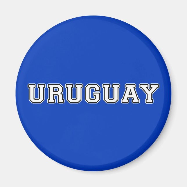 Íman Uruguai (Frente)