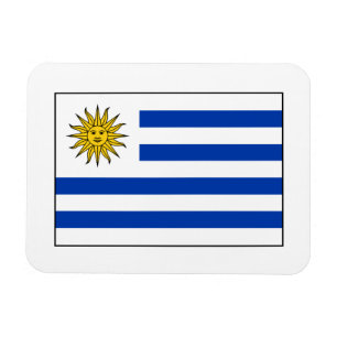 Íman Uruguai - bandeira uruguaia