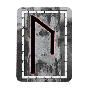 Íman Uruz Viking Rune Magnet - Sabedoria!