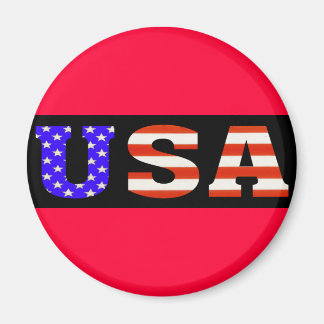 Íman USA Blk 11x3