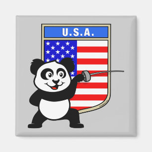 Íman USA Fencing Panda