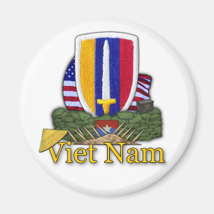 Íman USARV veteranos de remendos de guerra do Vietnã ve