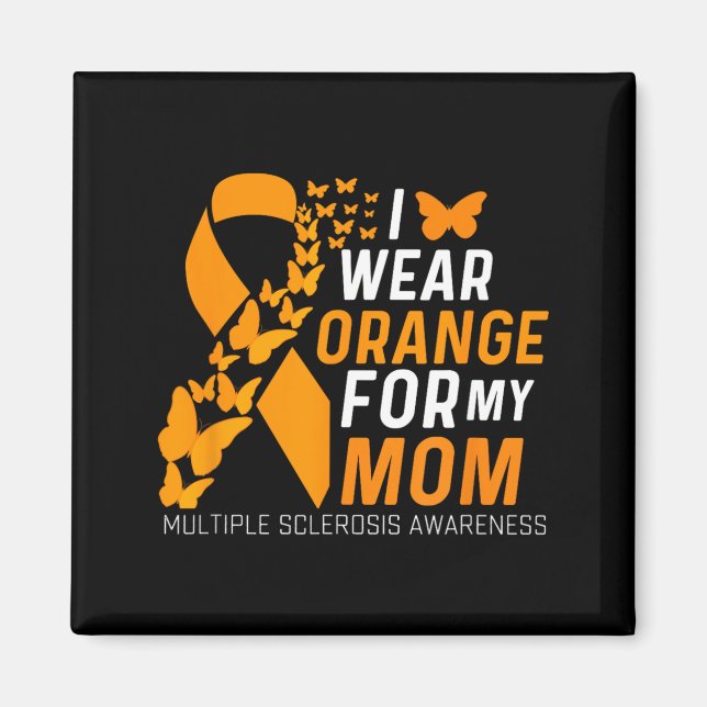 Íman Use Laranja pelas Mães com Esclerose Múltipla (Frente)