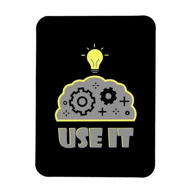 Íman Use seu cérebro (Vertical)