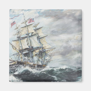 Íman USS Constituição chefes para guerreiro Frigado HM