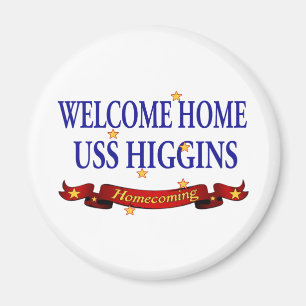 Íman USS Home bem-vindo Higgins