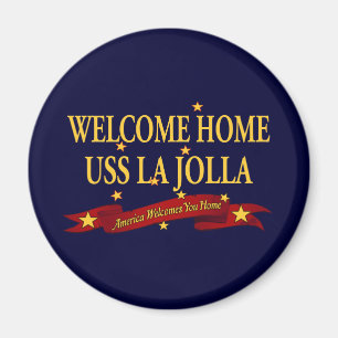 Íman USS Home bem-vindo La Jolla