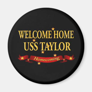 Íman USS Home bem-vindo Taylor
