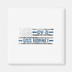 Íman Uss Hornet Wwii Aircraft Carrier Cv-8 Exército Ame