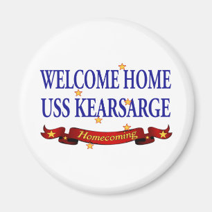 Íman USS Kearsarge Home bem-vindo