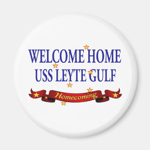 Íman USS Leyte Gulf Home bem-vindo