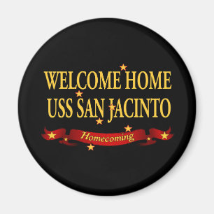 Íman USS San Jacinto Home bem-vindo