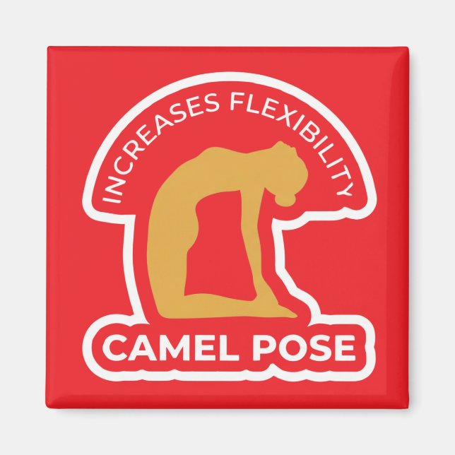 Íman Ustrasana Camel Pose • Increases Flexibility Yoga (Frente)