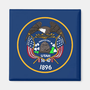 Íman Utah Flag Magnet