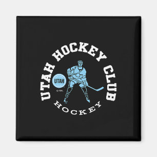 Íman Utah Hockey Club Edge Dark Heather Licenciado Ofic