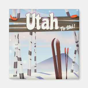 Íman Utah para esquiar!