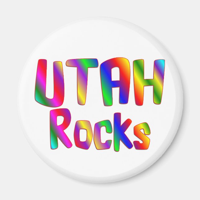 Íman Utah Rocks (Frente)