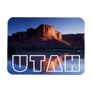 Íman Utah, Uma mesa refletindo no Rio Colorado 2