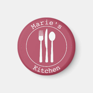 Íman Utensílios Fofos Cozinha Personalizada pertence a
