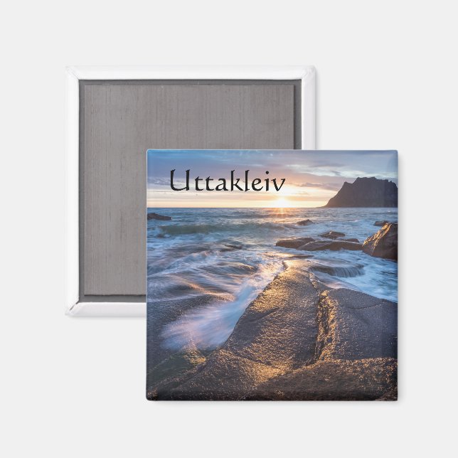 Íman Uttakleiv Lofoten Noruega (Front/Back)