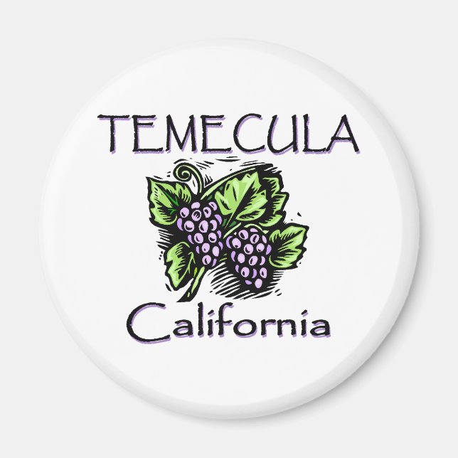 Íman Uvas de Temecula (Frente)