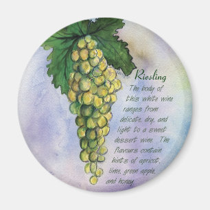 Íman Uvas de vinho em Riesling