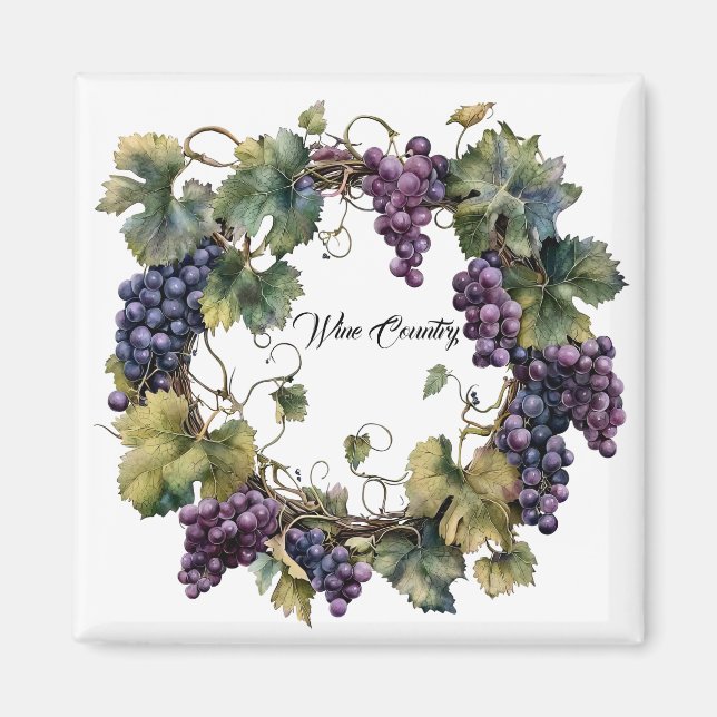 Íman Uvas do País do Vinho  (Frente)
