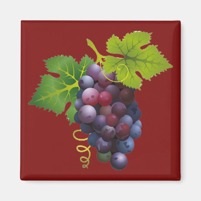 Íman Uvas Roxas (Frente)