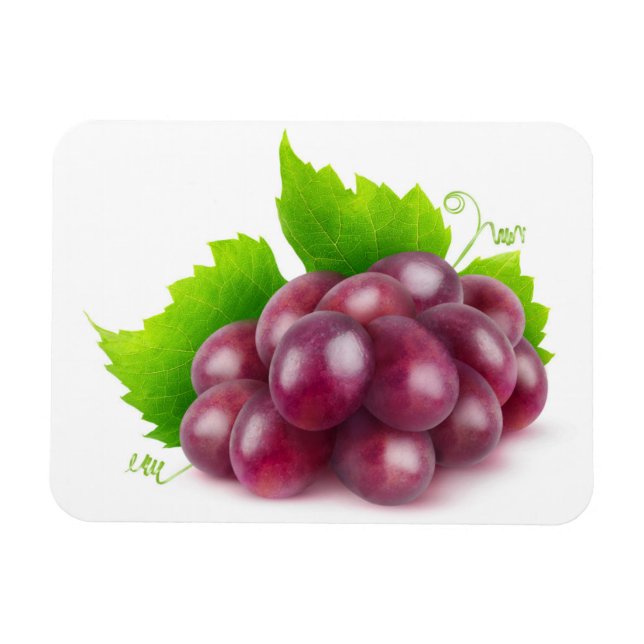Íman Uvas vermelhas (Horizontal)