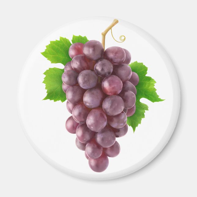 Íman Uvas vermelhas (Frente)