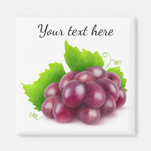 Íman Uvas vermelhas