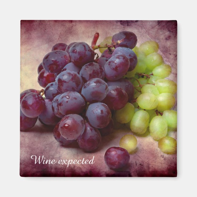 Íman Uvas Vermelhas E Verdes (Frente)