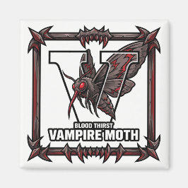 Íman V é para Mariposa Vampira – Aprendizado do Alfabet