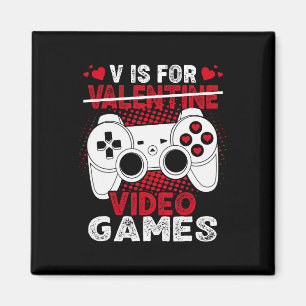 Íman V É Para Videos games Gamer Boys Men